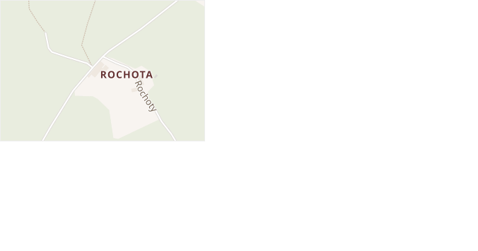 Rochoty v obci Dobříš - mapa ulice