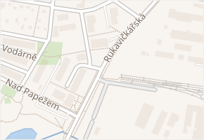 Rukavičkářská v obci Dobříš - mapa ulice