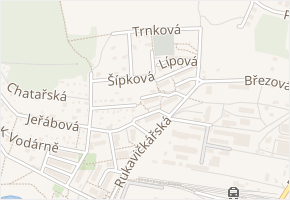 Šeříková v obci Dobříš - mapa ulice