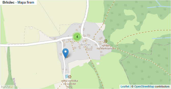 Brložec - mapa firem
