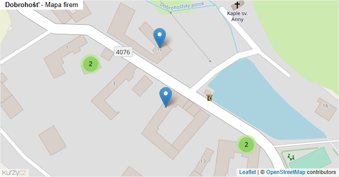 Dobrohošť - mapa firem