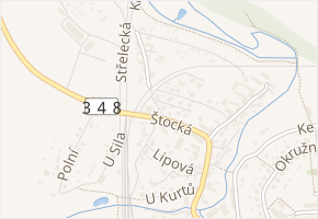 Spojovací v obci Dobronín - mapa ulice