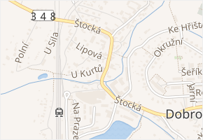 Štocká v obci Dobronín - mapa ulice