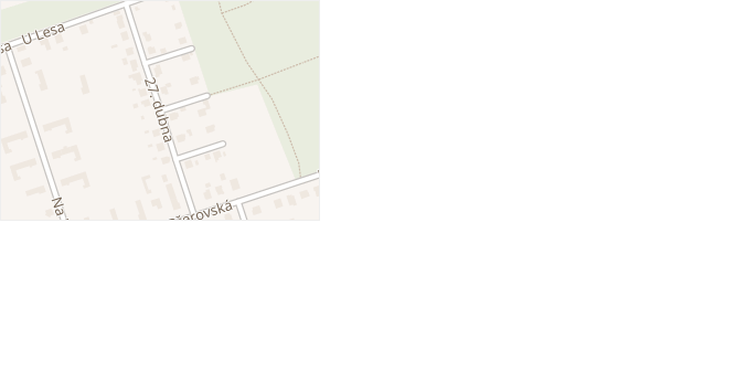 27. dubna v obci Dobroslavice - mapa ulice