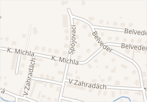 Spojovací v obci Dobruška - mapa ulice