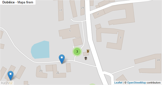 Dobšice - mapa firem