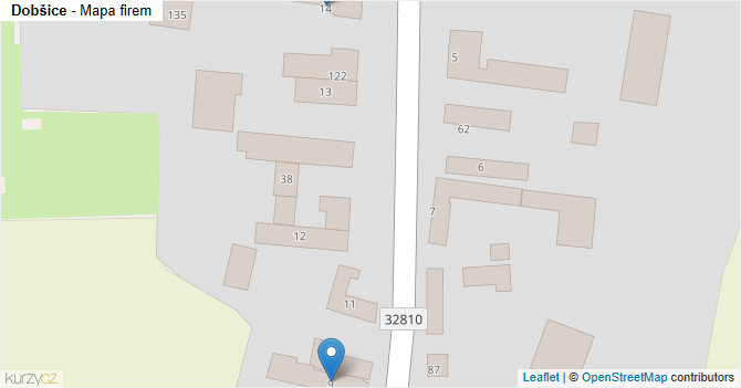Dobšice - mapa firem