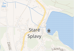 Nádražní v obci Doksy - mapa ulice