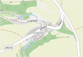 Hlavní v obci Dolany nad Vltavou - mapa ulice