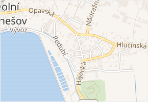 Poštovní v obci Dolní Benešov - mapa ulice