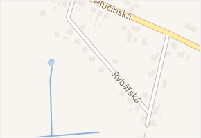 Rybářská v obci Dolní Benešov - mapa ulice
