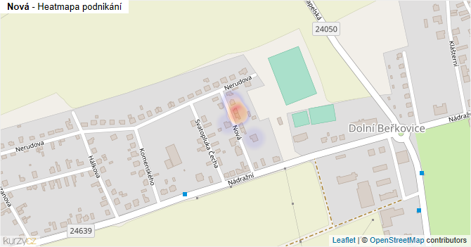 Nová - mapa podnikání