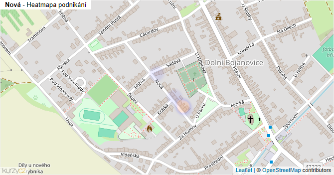 Nová - mapa podnikání