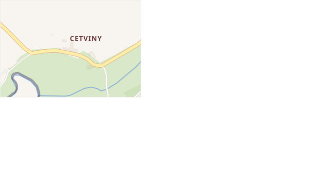 Cetviny v obci Dolní Dvořiště - mapa ulice