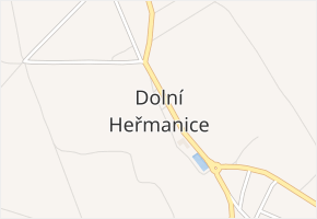 Dolní Heřmanice v obci Dolní Heřmanice - mapa části obce