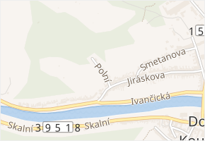 Polní v obci Dolní Kounice - mapa ulice