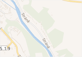 Stráně v obci Dolní Kounice - mapa ulice