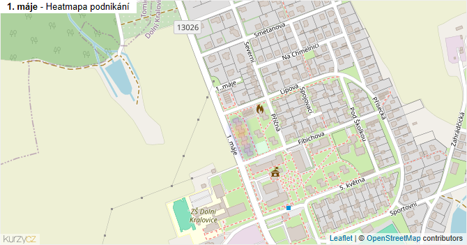 1. máje - mapa podnikání