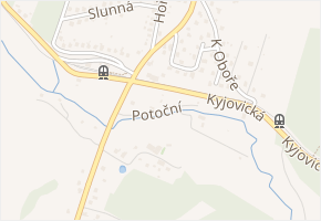 Potoční v obci Dolní Lhota - mapa ulice