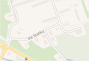 Ke Statku v obci Dolní Lutyně - mapa ulice
