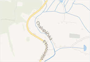 Chalupářská v obci Dolní Poustevna - mapa ulice