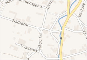 Dolní Poustevna v obci Dolní Poustevna - mapa části obce