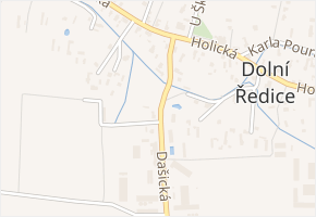 Dašická v obci Dolní Ředice - mapa ulice