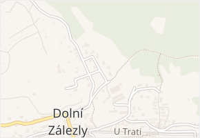 Jahodová v obci Dolní Zálezly - mapa ulice
