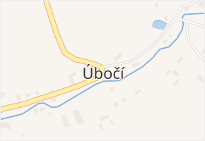 Úbočí v obci Dolní Žandov - mapa části obce