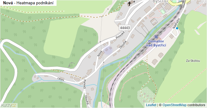 Nová - mapa podnikání