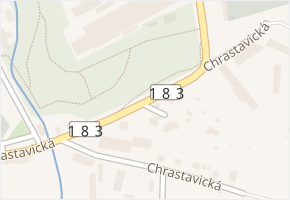 Chrastavická v obci Domažlice - mapa ulice