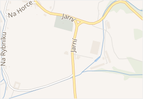 Jarní v obci Doubravice nad Svitavou - mapa ulice