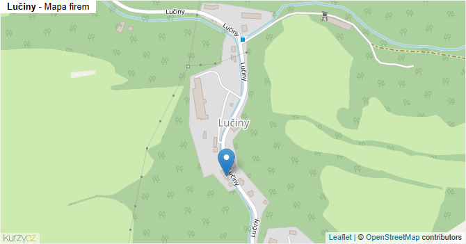 Lučiny - mapa firem