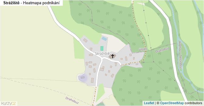 Strážiště - mapa podnikání