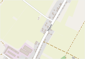 Kolmá v obci Dřísy - mapa ulice