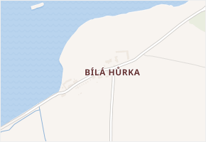 Bílá Hůrka v obci Dříteň - mapa ulice
