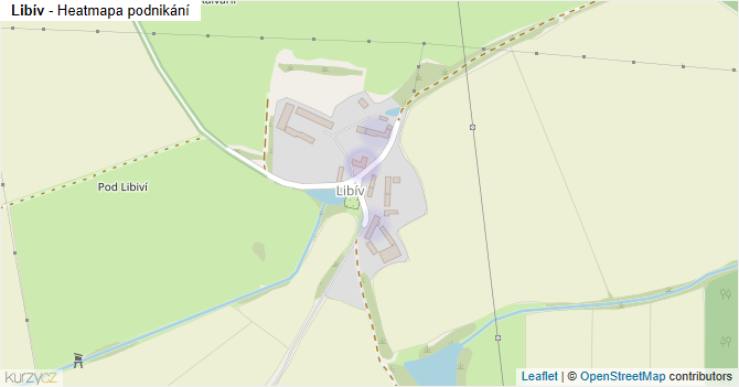 Libív - mapa podnikání
