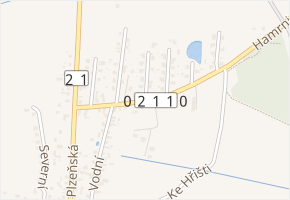Budovatelská v obci Drmoul - mapa ulice