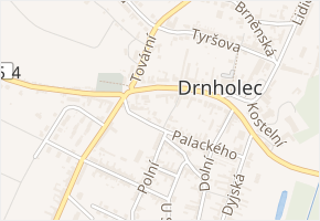 Lékárnická v obci Drnholec - mapa ulice