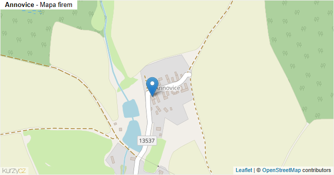 Annovice - mapa firem