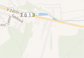 K Chatám v obci Družec - mapa ulice