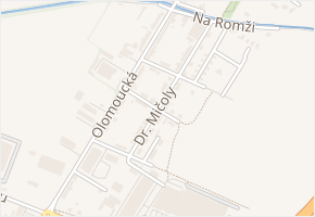 Jaroslava Haška v obci Držovice - mapa ulice