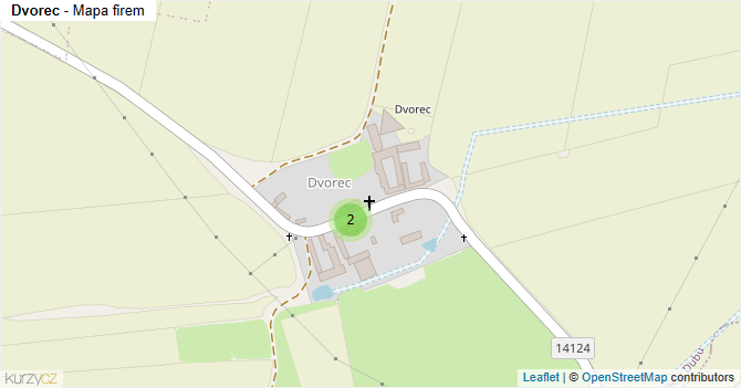 Dvorec - mapa firem