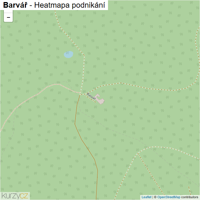Mapa Barvář - Firmy v ulici.
