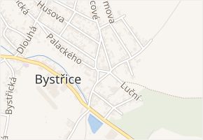 Příčná v obci Dubí - mapa ulice