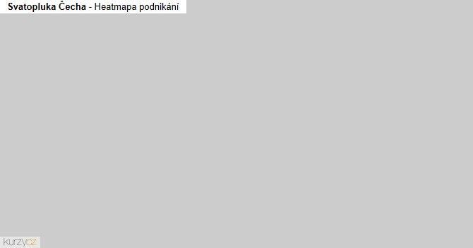 Svatopluka Čecha - mapa podnikání