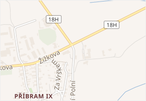Polní v obci Dubno - mapa ulice