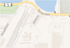 Jateční v obci Duchcov - mapa ulice