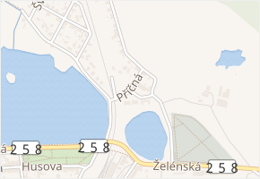 Příčná v obci Duchcov - mapa ulice