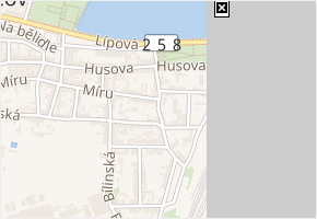 Studniční v obci Duchcov - mapa ulice